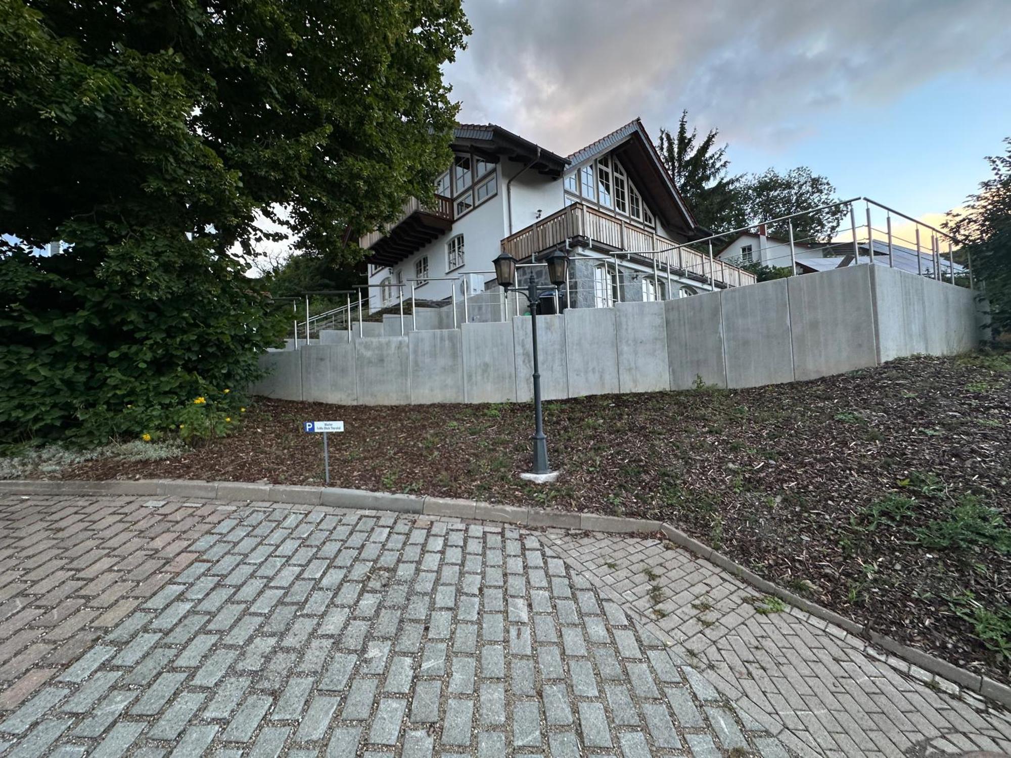 Ferienwohnung Blick Thyratal Obergeschoss Stolberg  Exterior photo